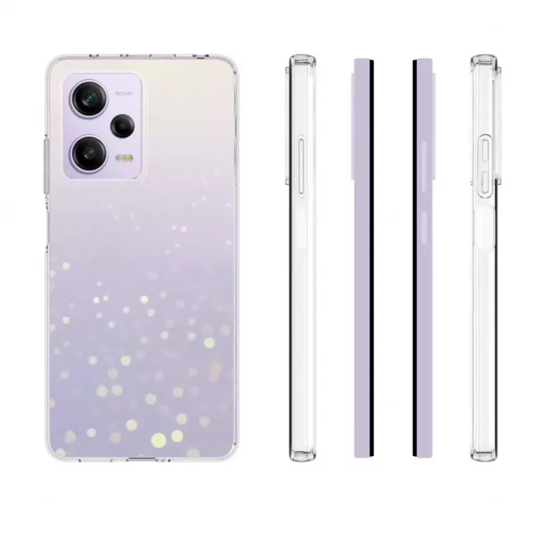 Evelatus Xiaomi Redmi Note 12 Pro 5G / Poco X5 5G Cover in silicone trasparente 1,5mm TPU trasparente