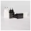 Evelatus ETC06 Caricabatterie da viaggio EU a parete 3 porte 32W USB-C / USB-A2 bianco