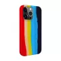 Evelatus Apple iPhone 13 Pro Max Cover in silicone multicolore arcobaleno