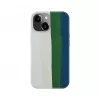 Evelatus Apple iPhone 14 Cover in silicone multicolore verde
