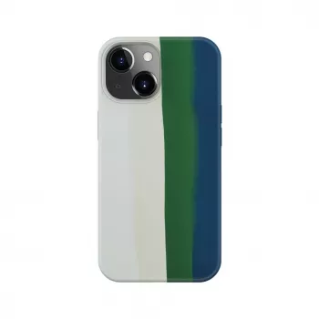 Evelatus Apple iPhone 14 Cover in silicone multicolore verde