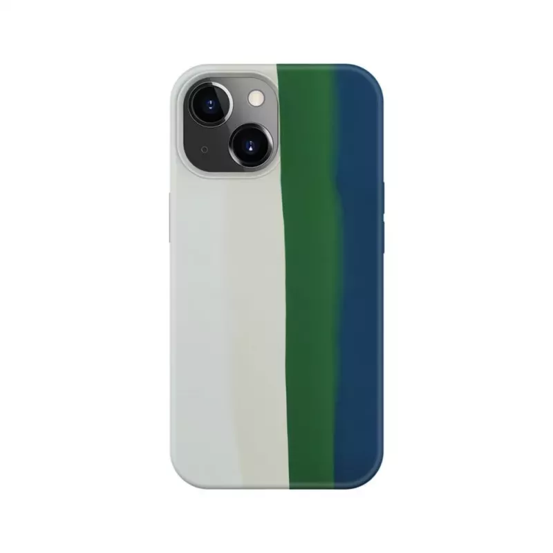 Evelatus Apple iPhone 14 Cover in silicone multicolore verde