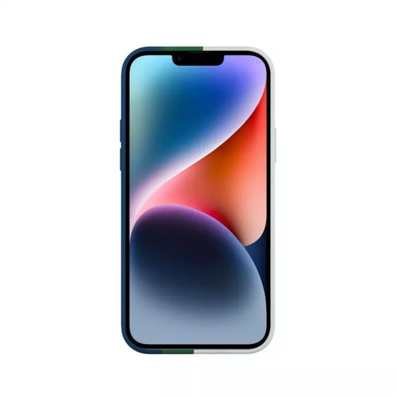 Evelatus Apple iPhone 14 Cover in silicone multicolore verde