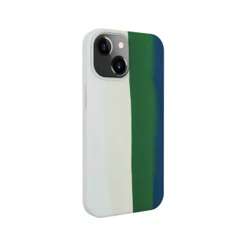 Evelatus Apple iPhone 14 Cover in silicone multicolore verde