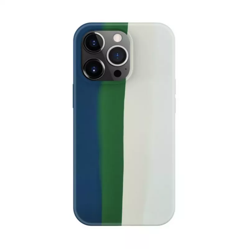 Evelatus Apple iPhone 14 Pro Cover in silicone multicolore verde