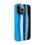 Evelatus Apple iPhone 14 Pro Max Cover in silicone multicolore blu