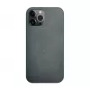 iLike Apple iPhone 12 / 12 Pro Cover in silicone e plastica Eco Print Design nera