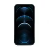 iLike Apple iPhone 12 / 12 Pro Cover in silicone e plastica Eco Print Design nera