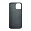 iLike Apple iPhone 12 / 12 Pro Cover in silicone e plastica Eco Print Design nera