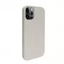 iLike Apple iPhone 12 Pro Max Cover in silicone Eco Print Design bianca