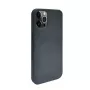 iLike Apple iPhone 12 Pro Max Cover in silicone e plastica Eco Print Design nera
