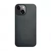 iLike Apple iPhone 14 Custodia in silicone e plastica Eco Print Design nera