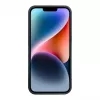 iLike Apple iPhone 14 Custodia in silicone e plastica Eco Print Design nera