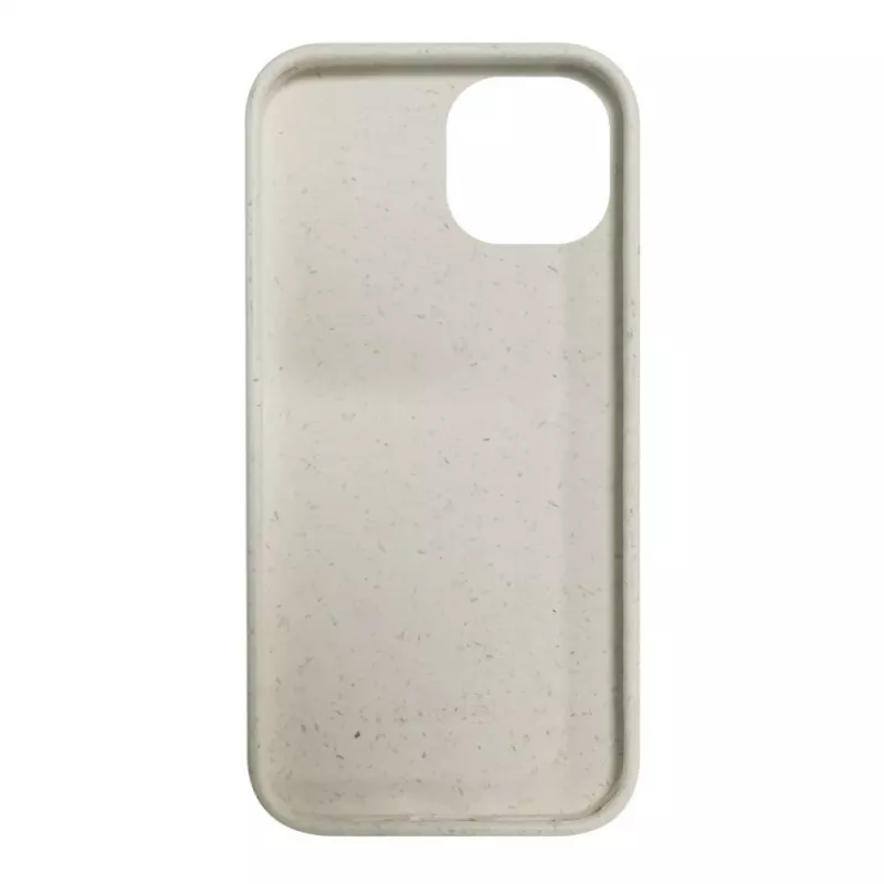 iLike Apple iPhone 14 Custodia in silicone e plastica Eco Print Design bianca