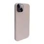 iLike Apple iPhone 14 Cover in silicone e plastica Eco Print Design beige