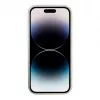 iLike Apple iPhone 14 Pro Max Cover in silicone TPU Eco Print Design bianca