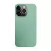 iLike Apple iPhone 14 Pro Max Cover in silicone e plastica Eco Print Design fiore verde