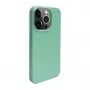 iLike Apple iPhone 14 Pro Cover in silicone e plastica Eco Print Design fiore verde
