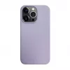 iLike Apple iPhone 14 Pro Cover in silicone e plastica Eco Print Design fiore lilla
