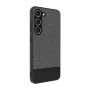 iLike Samsung Galaxy S23 Plus Cover posteriore in pelle sintetica grigio