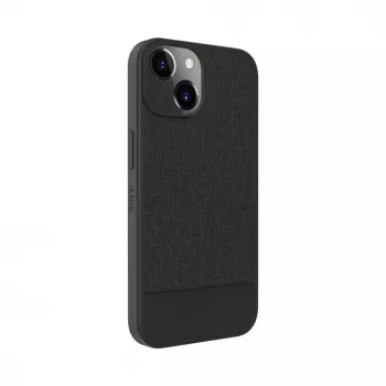 iLike Apple iPhone 14 Cover posteriore in pelle sintetica nero
