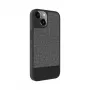 iLike Apple iPhone 14 Cover posteriore in pelle sintetica grigio