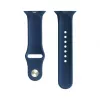 Evelatus Cinturino in Silicone Loop per Apple Watch 38/40/41mm (110mm S/M) Blu