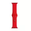 Evelatus Cinturino in Silicone Loop per Apple Watch 38/40/41mm (110mm S/M) Rosso