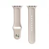 Evelatus Cinturino in Silicone Loop per Apple Watch 38/40/41mm (110mm S/M) Rosa Sabbia