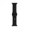 Evelatus Cinturino in Silicone Loop per Apple Watch 42/44/45mm (S/M 110mm) Nero
