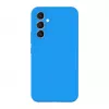 Evelatus Cover in Silicone Premium Soft Touch per Samsung Galaxy A54 Blu