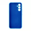 Evelatus Cover in Silicone Premium Soft Touch per Samsung Galaxy A54 Blu
