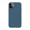 iLike Cover in Silicone Nano per Apple iPhone 11 Blu Notte