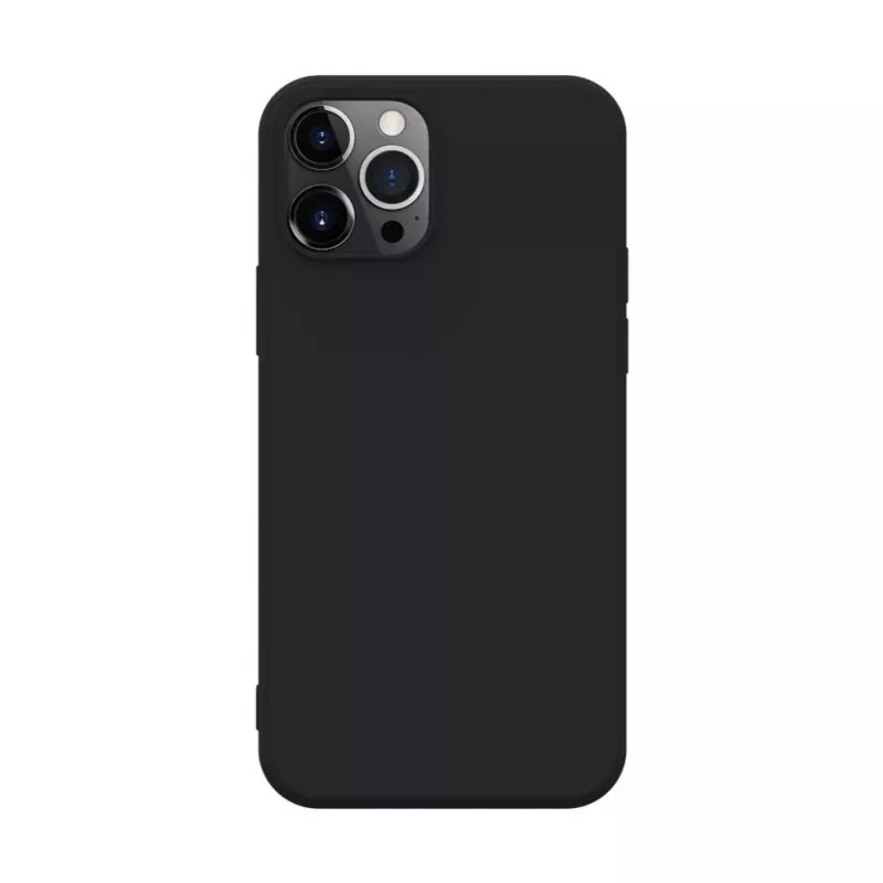 iLike Apple iPhone 12 Pro Max Custodia in silicone nano nero