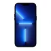 Evelatus Cover in Silicone Premium Soft Touch compatibile MagSafe per Apple iPhone 13 Blu