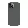 Evelatus Cover in Silicone Premium Soft Touch compatibile MagSafe per Apple iPhone 13 Argento