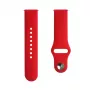 Evelatus Cinturino da braccio in silicone Loop 22mm (S/M 110mm) rosso