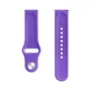 Evelatus Cinturino per orologio in silicone Loop 22mm (S/M 110mm) viola intenso