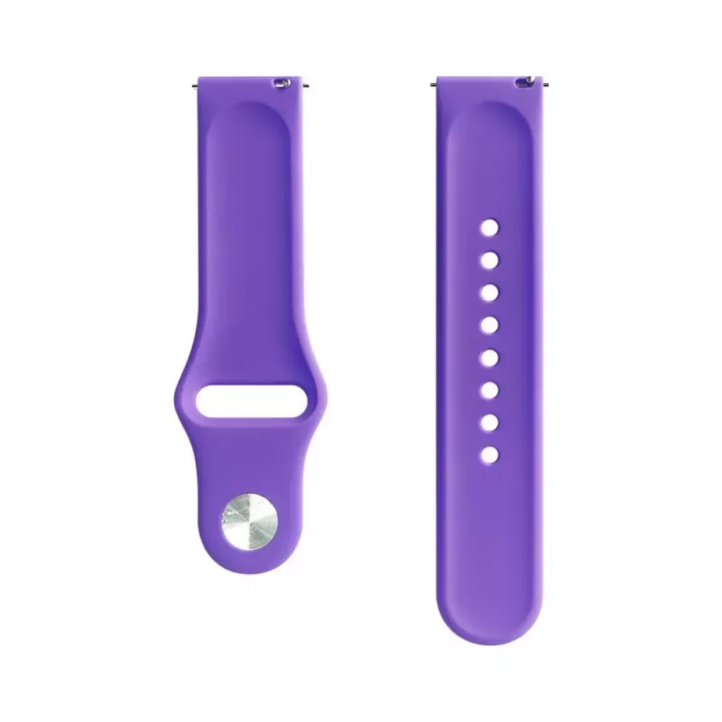 Evelatus Cinturino per orologio in silicone Loop 22mm (S/M 110mm) viola intenso