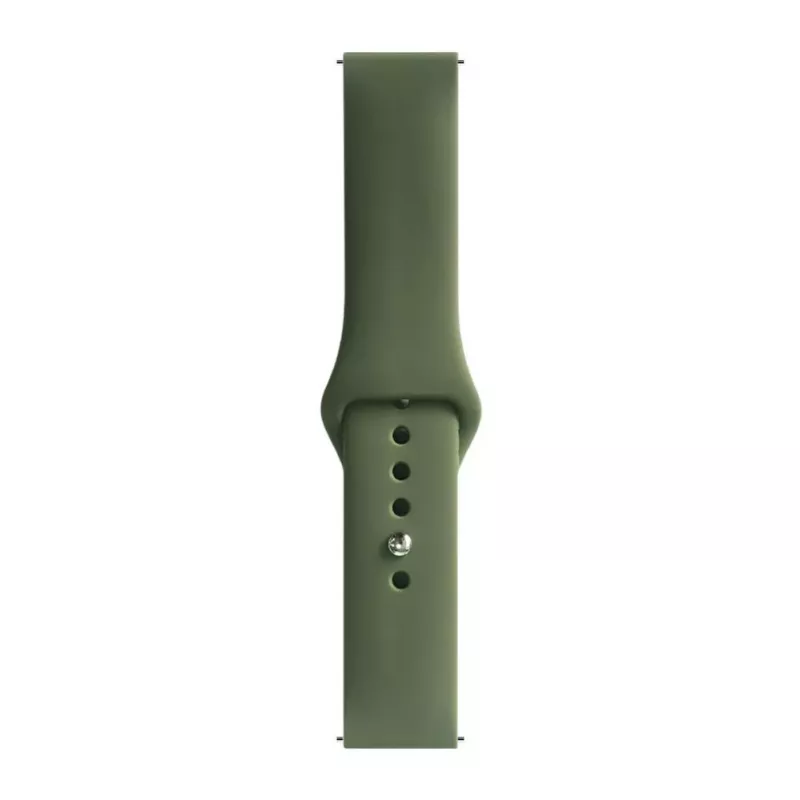 Evelatus Cinturino per orologio in silicone Loop 22mm (S/M 110mm) oliva