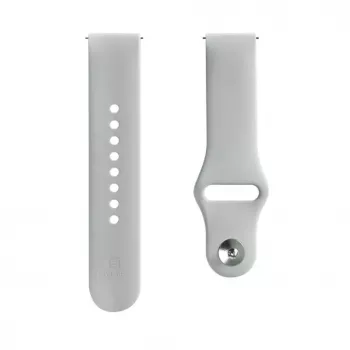 Evelatus Cinturino per orologio in silicone Loop 22mm (S/M 110mm) grigio