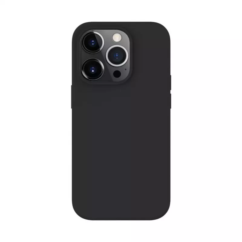 Evelatus Custodia in silicone Premium Soft Touch per Xiaomi Mi 13 Pro nero