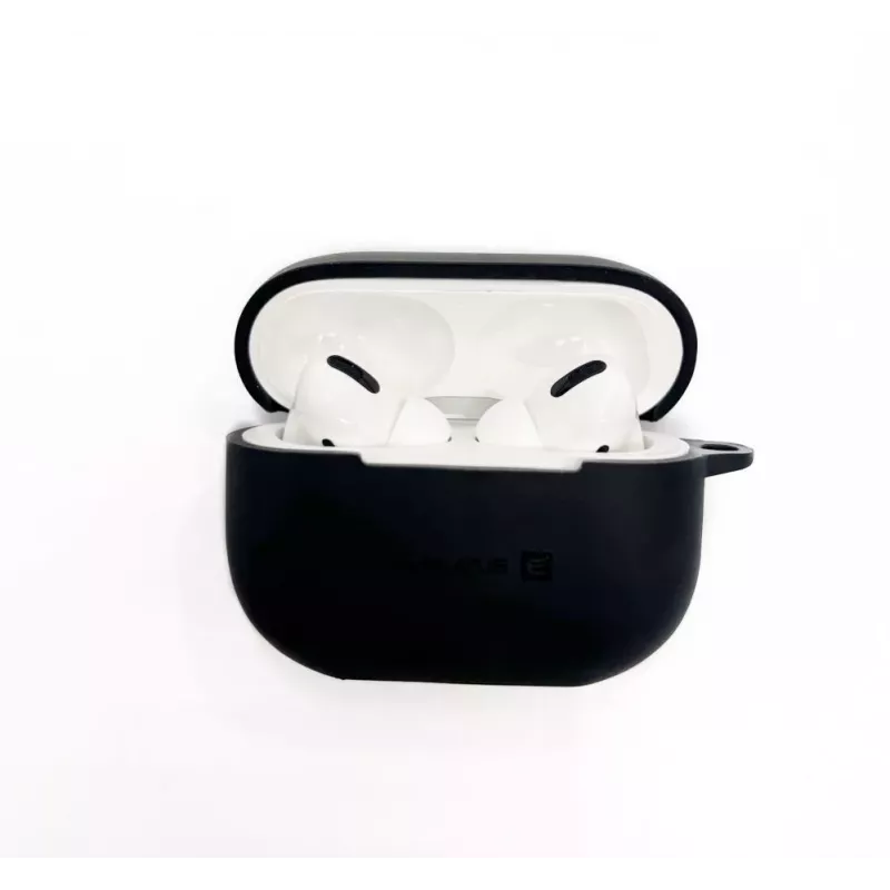 Evelatus Custodia in silicone per Apple AirPods Pro 2 nero