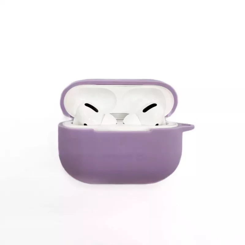 Evelatus Custodia in silicone per Apple AirPods Pro 2 viola