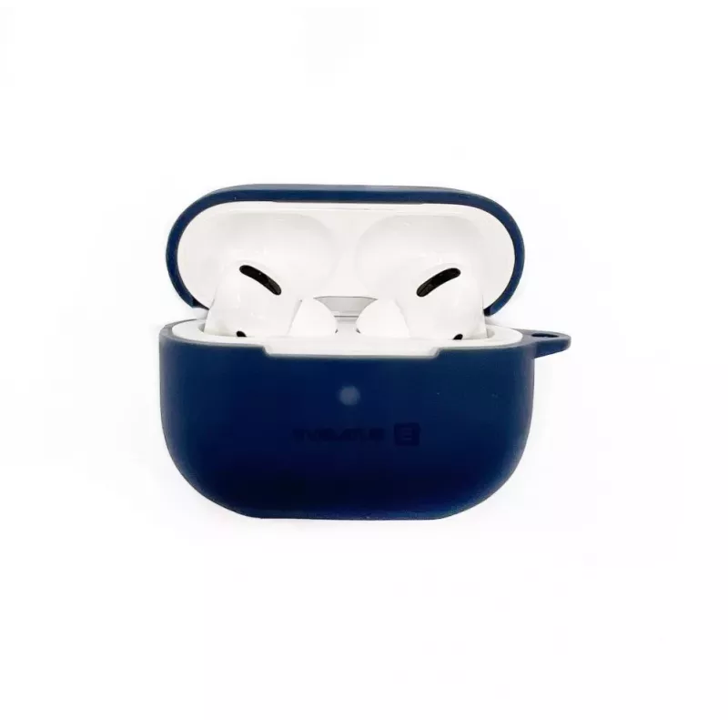 Evelatus Custodia in silicone per Apple AirPods Pro 2 blu