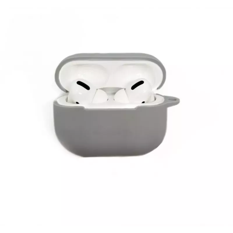 Evelatus Custodia in silicone per Apple AirPods Pro 2 argento