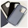 Evelatus Custodia in silicone Premium Soft Touch per Apple iPhone 15 nera