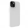 Evelatus Custodia in silicone Premium Soft Touch per Apple iPhone 15 bianca