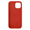 Evelatus Custodia in silicone Premium Soft Touch per Apple iPhone 15 rossa