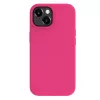 Evelatus Custodia in silicone Premium Soft Touch per Apple iPhone 15 Plus rosa
